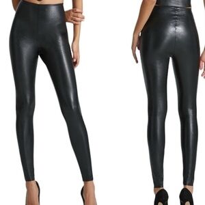 Commando Glossy Black Leggings